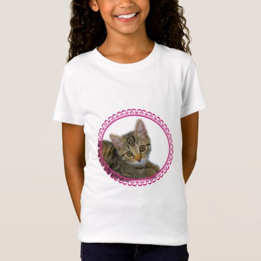 Little darling - cute kitty tシャツ (正面)
