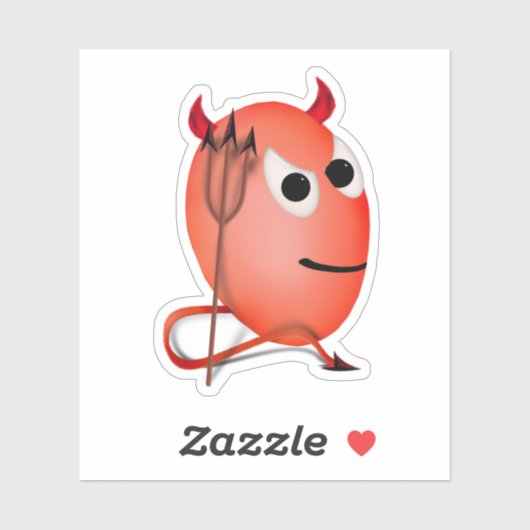 Little Devil, Deviled Egg Halloween シール (シート)