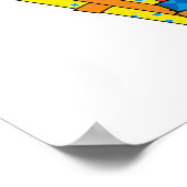 Little Dino 1st誕生日Tシャツとギフト ポスター (角)