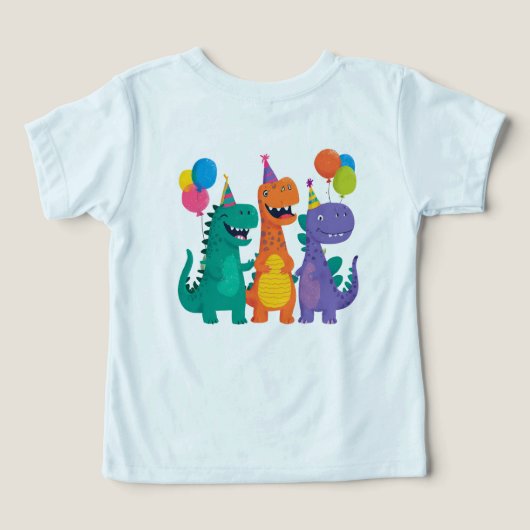 Little Dino 1st Birthday (デザイン裏面)