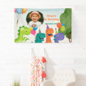 Little Dino 1st Birthday Banner 横断幕 (インサイチュ)