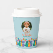 Little Dino 1st Birthday Paper cup 紙コップ (裏面)