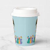 Little Dino 1st Birthday Paper cup 紙コップ (右)