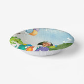 Little Dino 1st Birthday Paper Plate ペーパーボウル (傾斜あり)