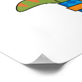 Little Dino 2nd誕生日Tシャツとギフト ポスター (角)