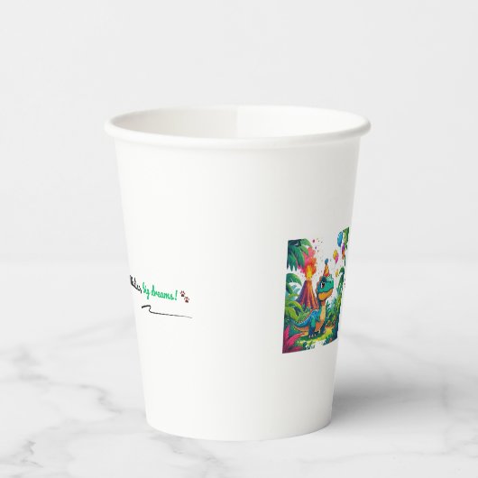 Little Dino, Big Dreams! Cup 紙コップ (左)