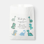 Little Dinosaur Cute Baby Shower フェイバーバッグ (正面)