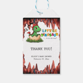 Little Dinosaur Is on the Way ギフトタグ