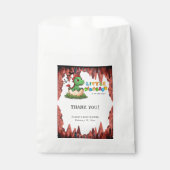 Little Dinosaur Is on the Way フェイバーバッグ (正面)