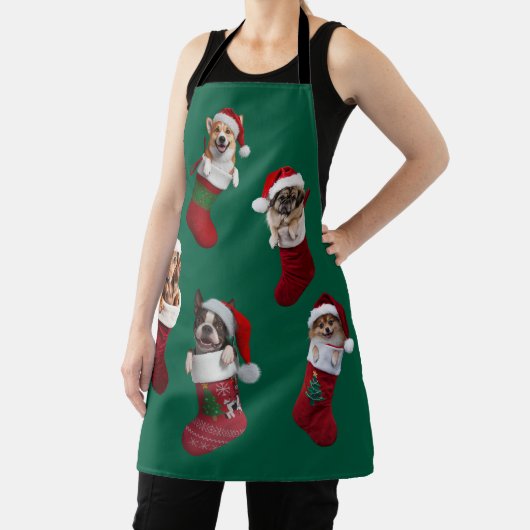 Little Dog Christmas Apron エプロン (インサイチュ)