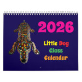 Little Dog Glass Calendar カレンダー (カバー)
