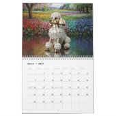 Little Dog Glass Calendar カレンダー (3月 2027)