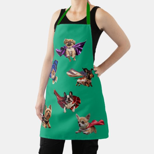 Little Dog Superhero Apron エプロン (インサイチュ)