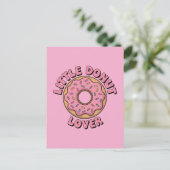 Little Donut Lover | キッズ ポストカード (スタンド正面)