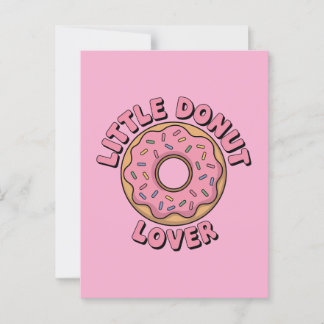 Little Donut Lover | キッズ ポストカード