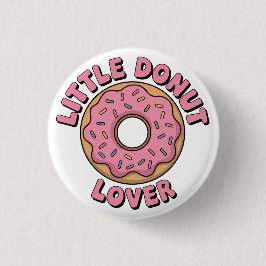Little Donut Lover | キッズ 缶バッジ