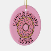Little Donut Lover | 子供 セラミックオーナメント (右)
