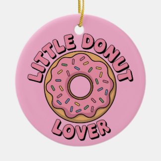 Little Donut Lover | 子供 セラミックオーナメント