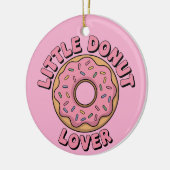 Little Donut Lover | 子供 セラミックオーナメント (左)
