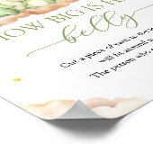 Little Dragon How Big is Her Belly Sign ポスター (角)