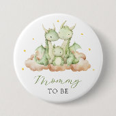 Little Dragon Mommy to Be 缶バッジ (正面)