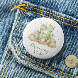 Little Dragon Mommy to Be 缶バッジ