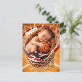 Little Dribbler Baby Shower Digital Download  招待状 (スタンド正面)