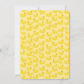 Little Duck Hatching Soon Baby Shower Invitation 招待状 (裏面)