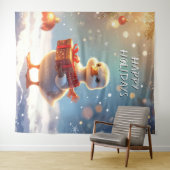 Little Duck Holiday Backdrop タペストリー (インサイチュ(横))