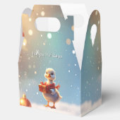 Little Duck Holiday Gift Box フェイバーボックス (オープン)