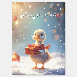 Little Duck Holiday Magnet マグネット