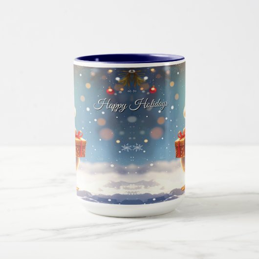 Little Duck Holiday Mug マグカップ (中央)