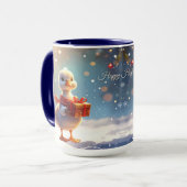 Little Duck Holiday Mug マグカップ (正面左)