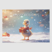 Little Duck Holiday Tissue Paper 薄葉紙 (正面)