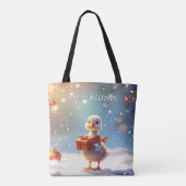 Little Duck Holiday Tote Bag トートバッグ (裏面)