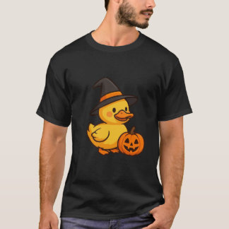 Little Duck in Halloween World Men’s T-Shirt  Tシャツ