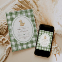 Little Duckling | シンプルなベビーシャワー