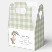 Little Duckling Baby Shower Guest Thank You フェイバーボックス (オープン)