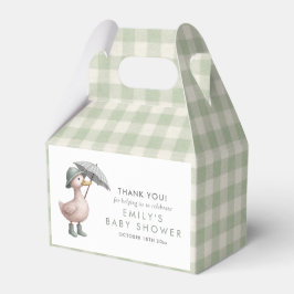 Little Duckling Baby Shower Guest Thank You フェイバーボックス