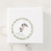 Little Duckling Gender Neutral Baby Shower フェイバータグ (インサイチュ)