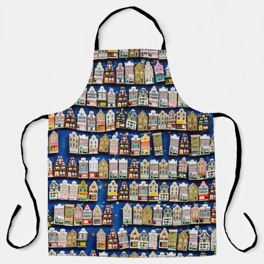 Little Dutch souvenirs and gifts - shoes windmills エプロン (正面)