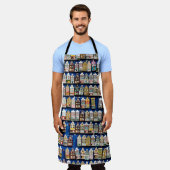 Little Dutch souvenirs and gifts - shoes windmills エプロン (着用した状態)