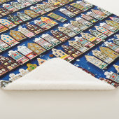 Little Dutch souvenirs and gifts - shoes windmills シェルパブランケット (3/4)