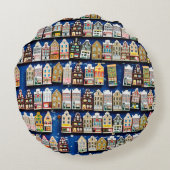 Little Dutch souvenirs and gifts - shoes windmills ラウンドクッション (裏面)