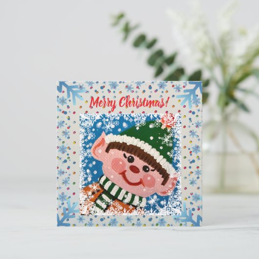 Little Elf Magnet Card (スタンド正面)