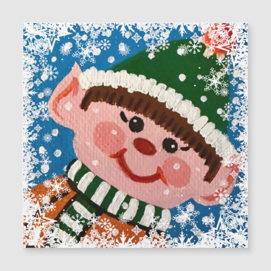 Little Elf Magnet Card (正面)