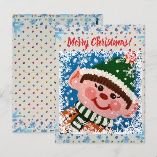 Little Elf Postcard ポストカード (正面/裏面)