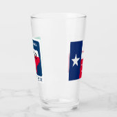Little Elm、テキサス州、FM 423 Rd、Pint Glass タンブラーグラス (左)