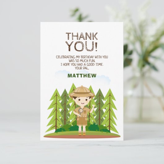 Little Explorerありがとう 招待状 (スタンド正面)