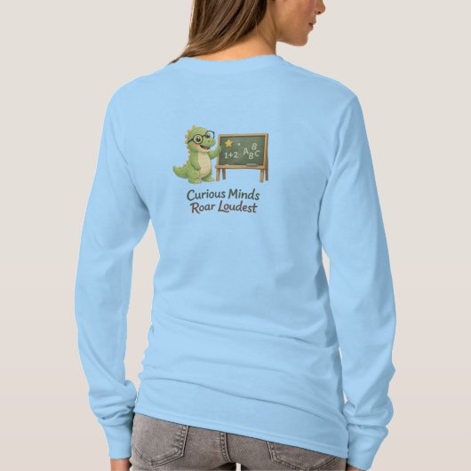 Little Explorer Dino Tシャツ (裏面)